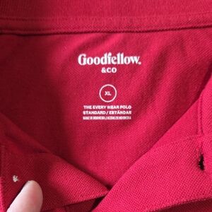 Goodfellow & Co Classic Red Polo